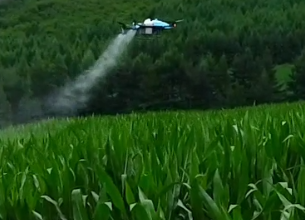 La fumigación con drones de EAVISION ayuda a la agricultura tecnológica a mejorar la eficiencia